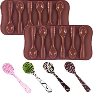 Molde Silicona Bombón Chucharitas/Cuchara/Navidad