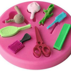 Molde Silicona Artículos Peluquería