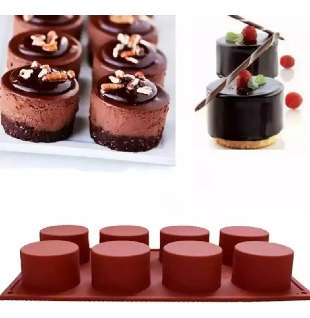 Molde Silicona Alfajor Gigante/Navidad/Vela/Jabón