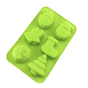 Molde Silicon Navidad Viejo Pascuero/Campana/Arbol/Regalo/Bota