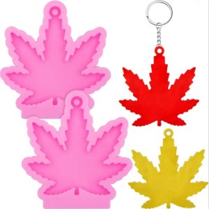 Molde Silicona Hoja De Cannabis