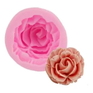 Molde de silicona Rosa 3D para pasteles, herramienta de decoración de Chocolate, Fondant, yeso, jabon  y resina